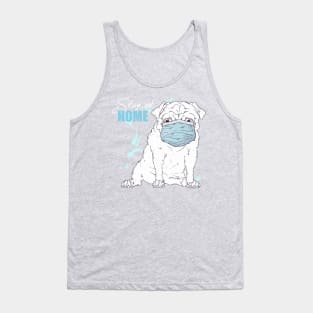 stay at home dog Tank Top